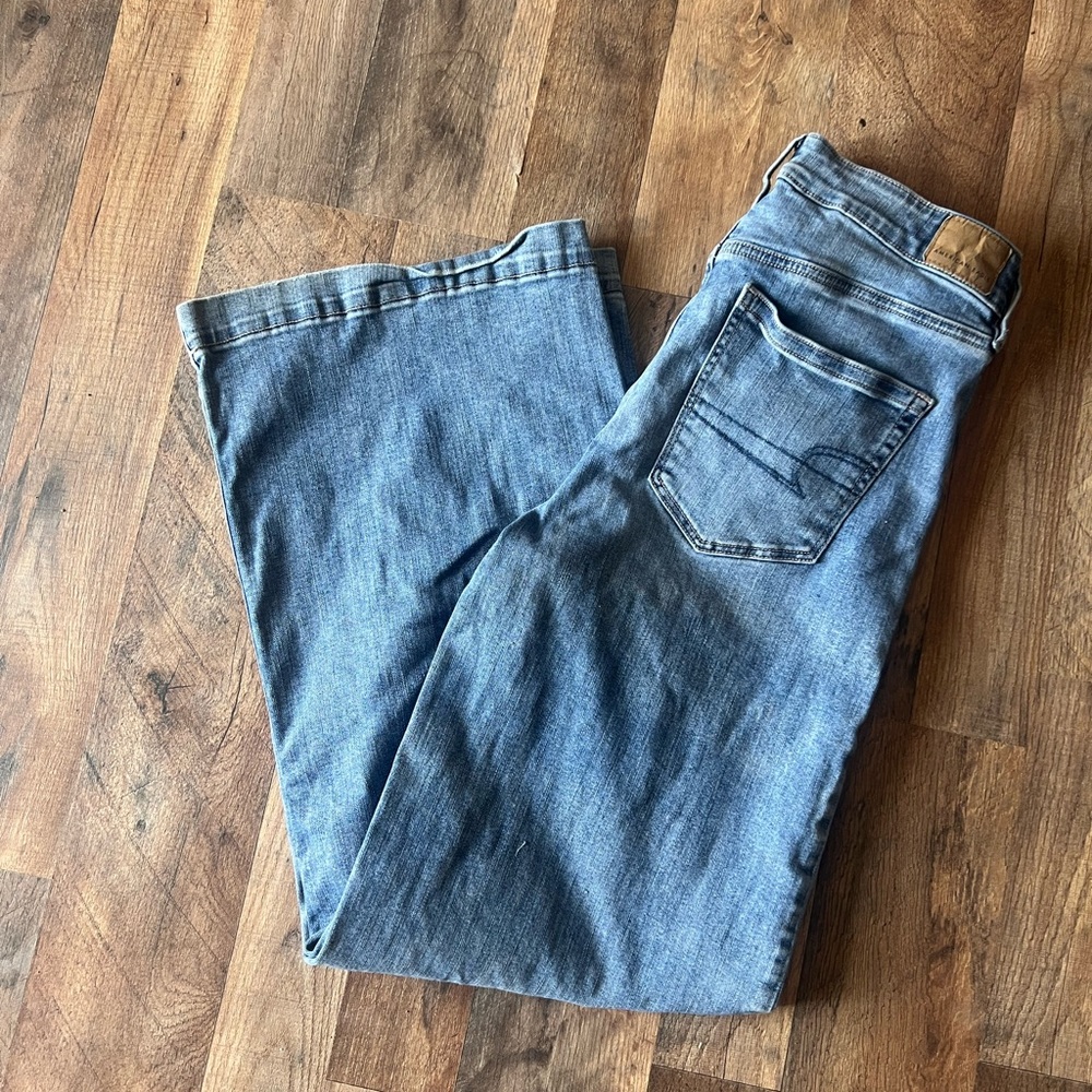 American eagle wide leg jeans